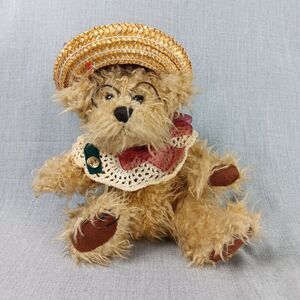 Pickford Bears Rosie Bear Of Joy Brass Button Collectibles Glasses Hat Vintage